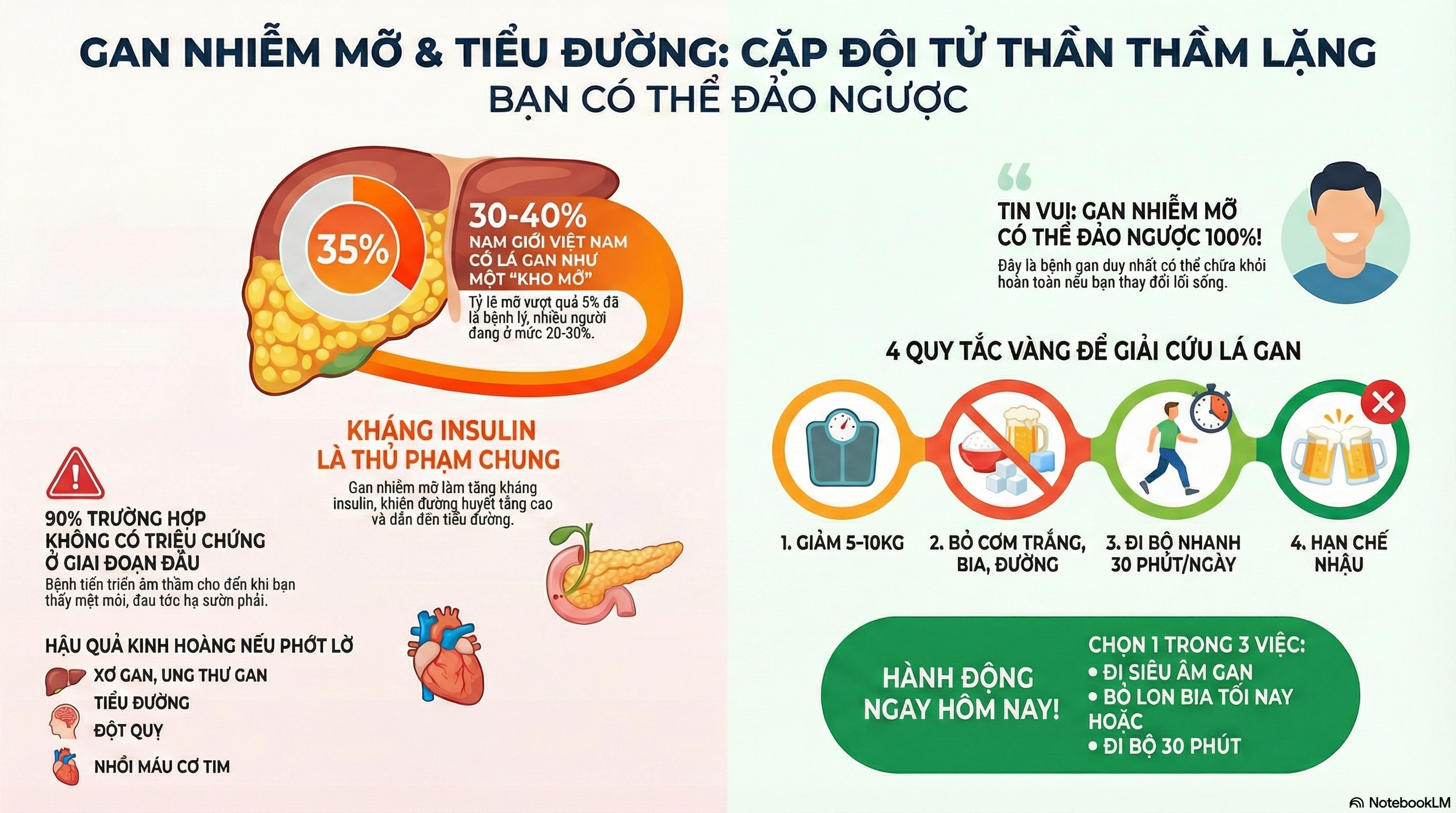 Mối liên hệ giữa gan nhiễm mỡ và tiểu đường