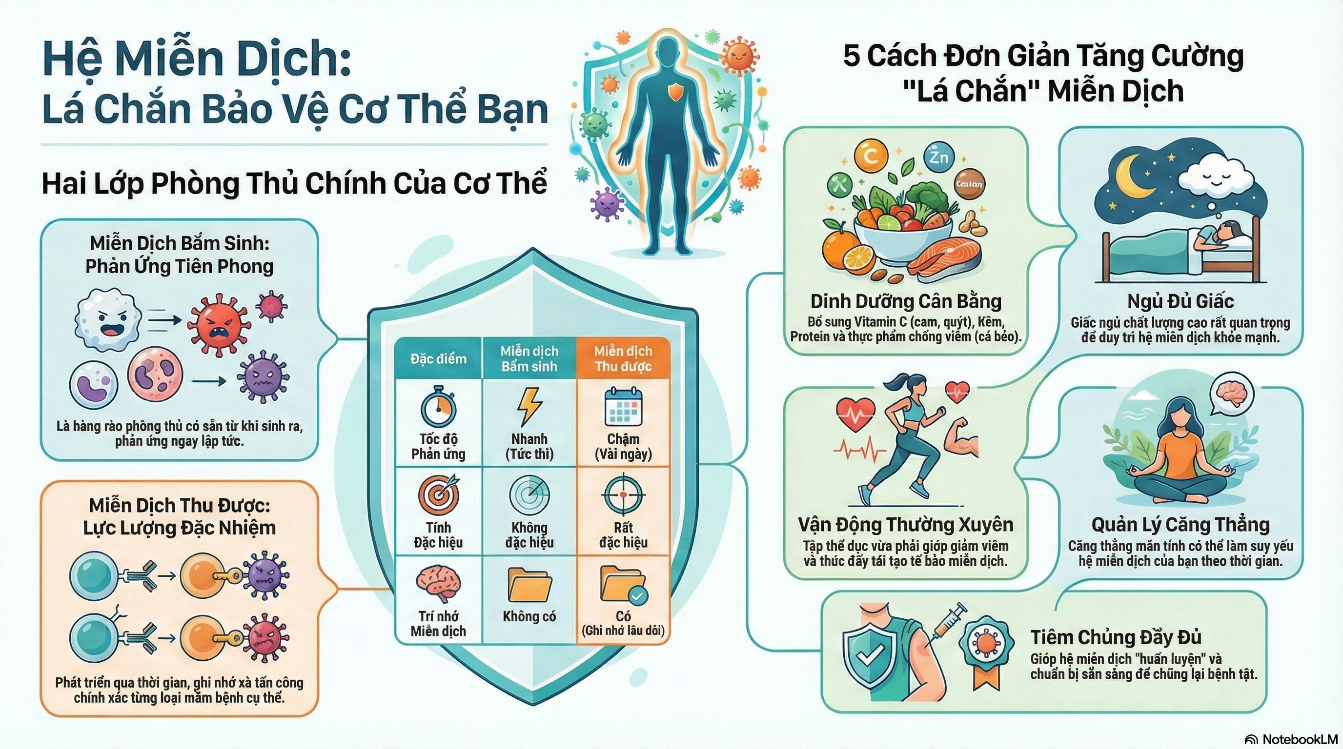 Hệ Miễn Dịch Của Con Người: Tổng Quan Toàn Diện