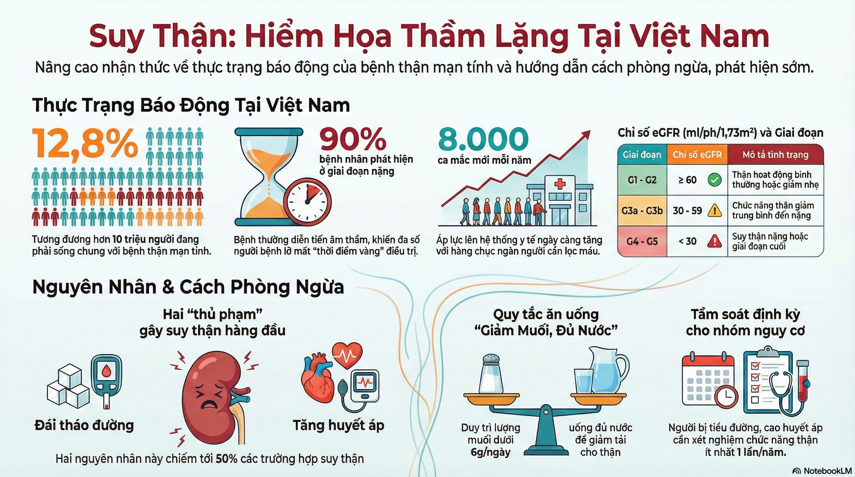 Nghiên cứu toàn diện về suy thận