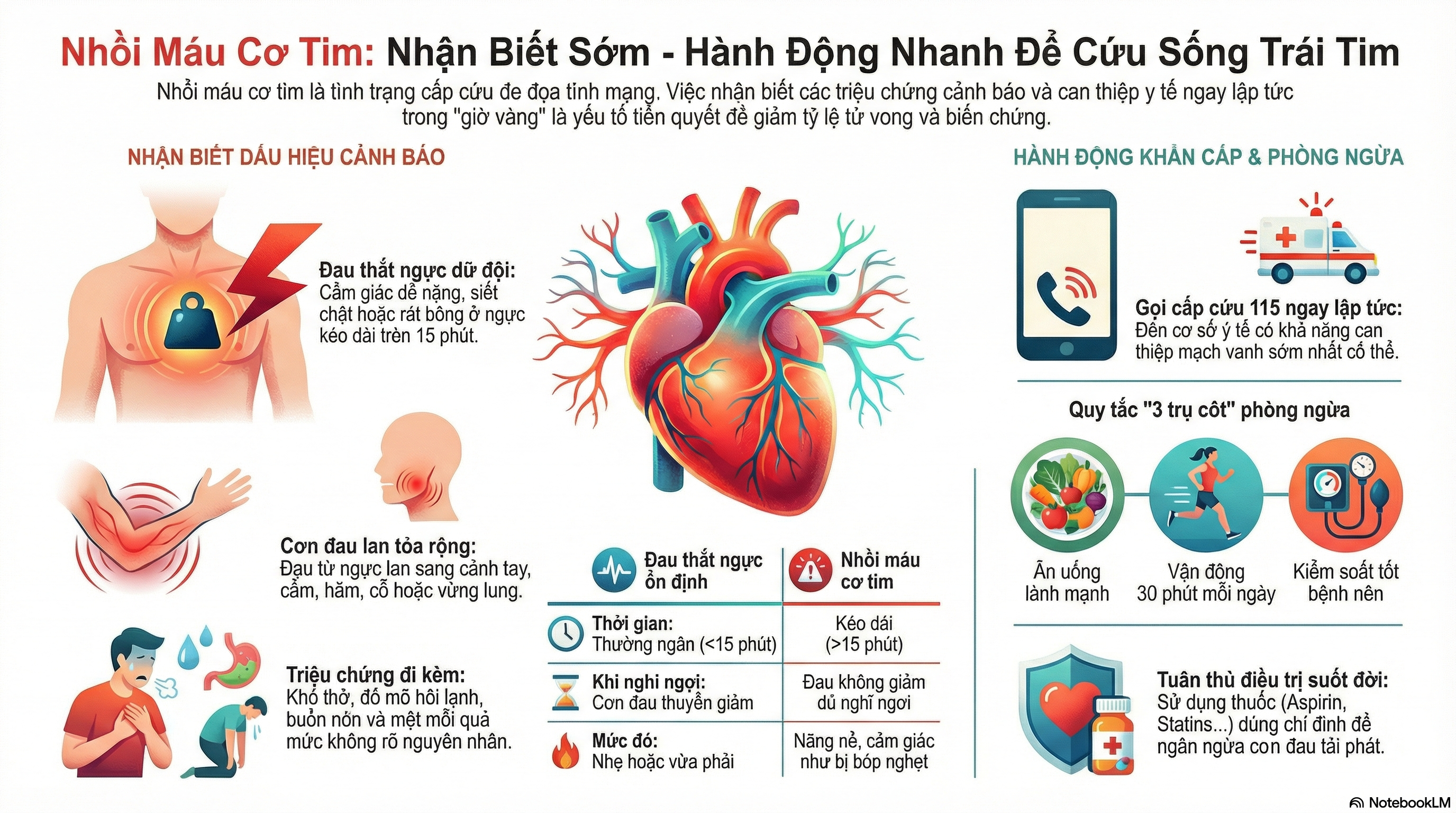 Nghiên cứu về Nhồi máu cơ tim