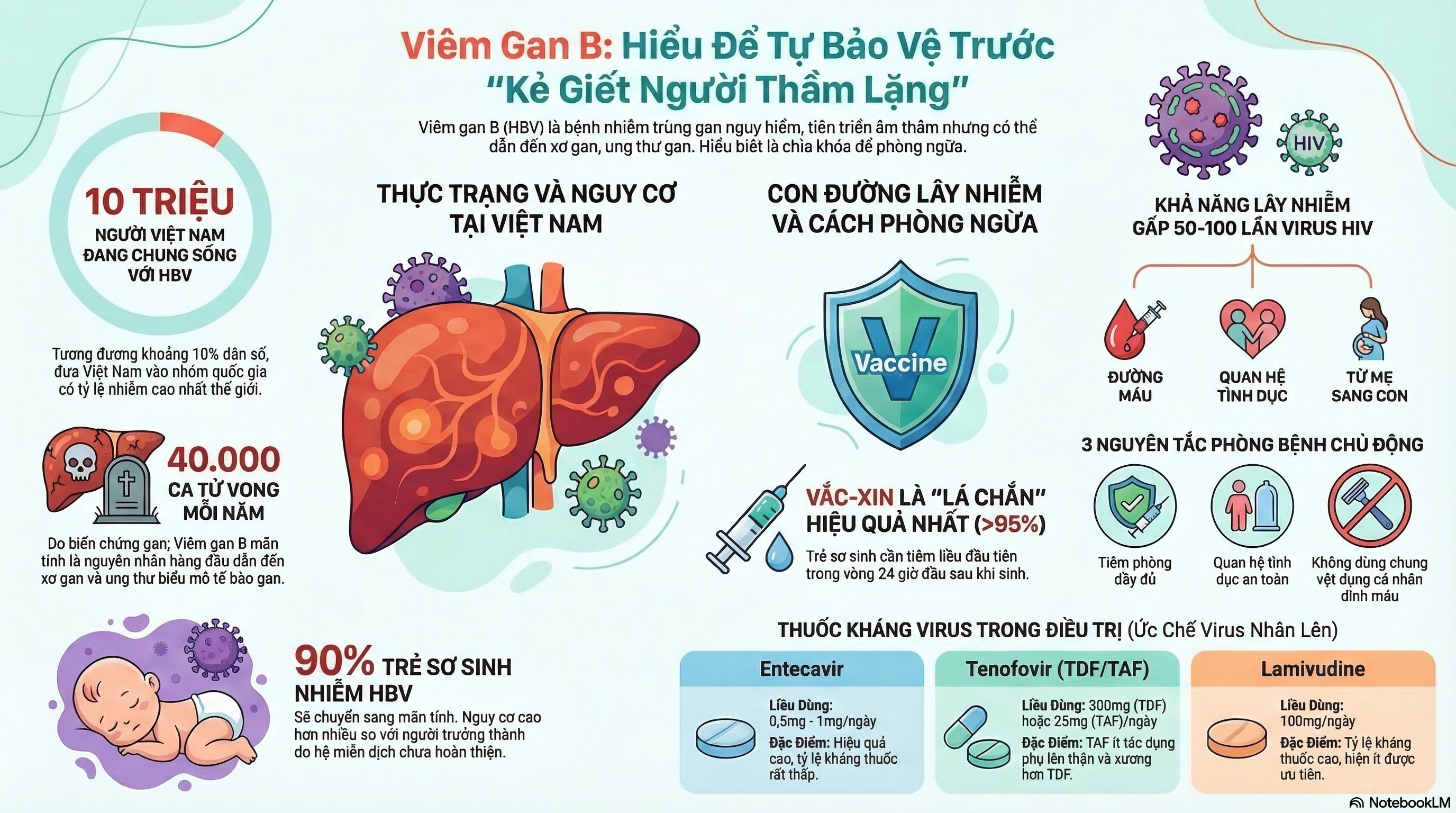 Báo cáo chi tiết về viêm gan B